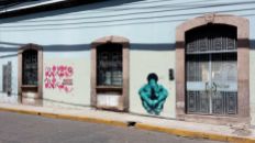 Captain America, Tegucigalpa, Honduras, political resistance, graffiti, Honduras itinerary, One day in Tegucigalpa, reproductive rights, women