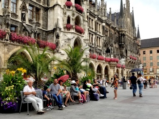 Tourists in Munich